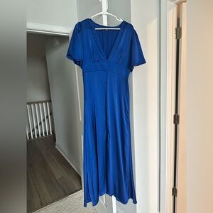 SHEIN Royal Blue Maxi Dress